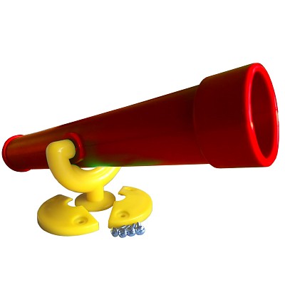 Teleskop-Fernrohr standard rot / gelb