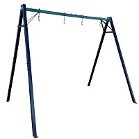 Pulverbeschichtetes Metall-Schaukelgestell für Storchennest und Kinderschaukel – Doppelschaukel