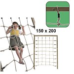 Kletternetz H:2,00m x B:1,50m - blau 0