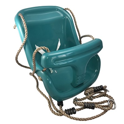 Babyschaukel 2 in 1 Kinderschaukel Schaukelsitz aus Kunststoff für Spielturm