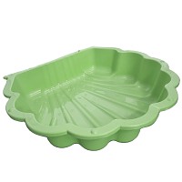 Sand- und Wassermuschel Pastell Grün