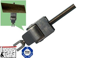 Schaukelgelenk M12x140mm Edelstahl