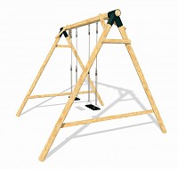 VOYAGE Spielplatz Set - 2 Schaukeln VOYAGE Spielplatz Set